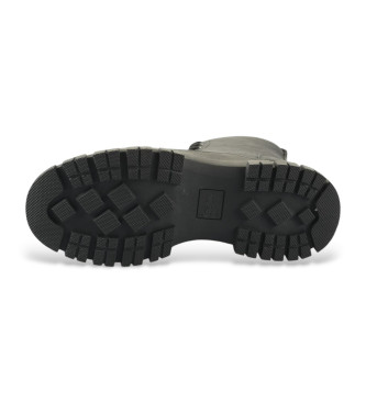 Buffalo Nova RLD botins de couro preto