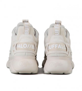 Buffalo Zapatillas CLD Chai Street low crema -Altura plataforma: 5cm-