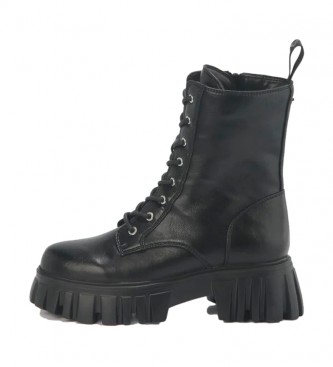 Buffalo Selen ankle boots black -Height heel: 6 cm