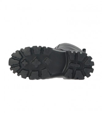 Buffalo Selen botas de tornozelo preto -Altura: 6 cm
