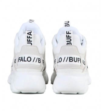 Buffalo CLD Chai Street scarpe basse bianco, beige -Altezza piattaforma: 5cm-