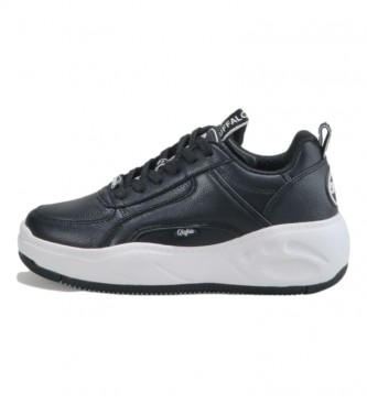 Buffalo Sneakers Flat SMPL 2.0 black -Platform height 5 cm