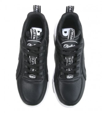 Buffalo Sneakers Flat SMPL 2.0 black -Platform height 5 cm