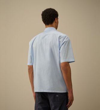 C.P. Company Camisa Bolsillo azul