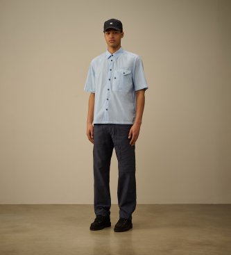 C.P. Company Camisa Bolsillo azul