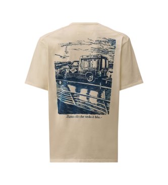 C.P. Company T-shirt Ärmel weiß
