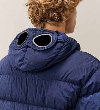 C.P. Company Chrome-R Goggle Daunenjacke marineblau