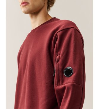 C.P. Company Felpa Crew Lens rossa