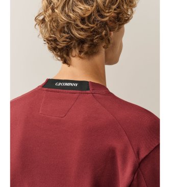 C.P. Company Felpa Crew Lens rossa