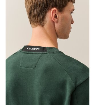 C.P. Company Sudadera Crew Lens verde