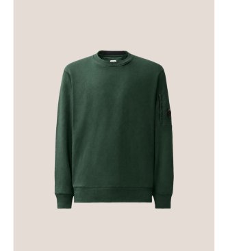 C.P. Company Sudadera Crew Lens verde
