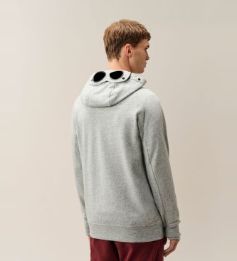 C.P. Company Sudadera Diagonal Raiser gris