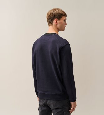 C.P. Company Sweatshirt Diagonal Raiser Lens navy