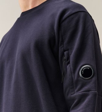 C.P. Company Sweatshirt Diagonal Raiser Lens navy