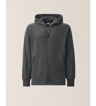 C.P. Company Lens Zip black sweatshirt