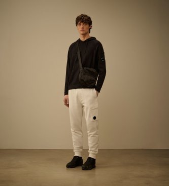 C.P. Company Sudadera logotipo negro