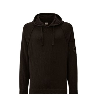 C.P. Company Sudadera logotipo negro