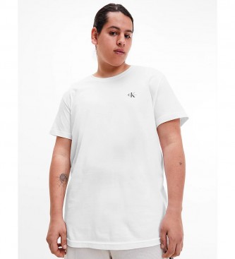 Calvin Klein Lot de 2 T-shirts avec Monogramme noir, blanc