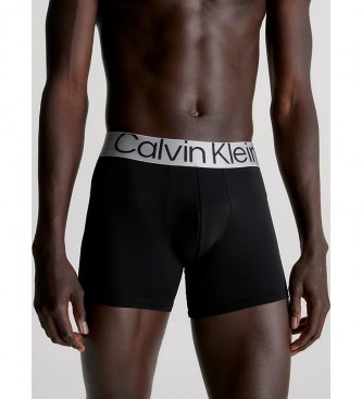 Calvin Klein Pack of 3 Boxer Steel Micro black