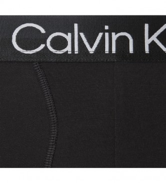 Calvin Klein Pacote de 3 Boxers 000NB2970A UW6 preto, cinza, branco
