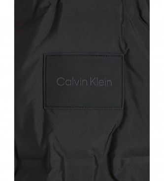 Calvin Klein Manteau en patchwork sans couture noir