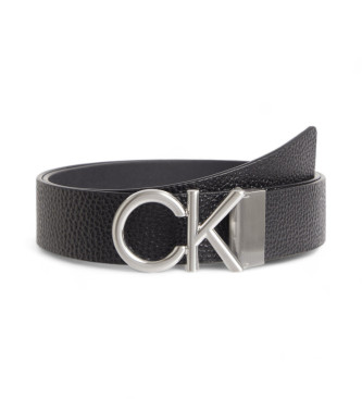 Calvin Klein Justerbart lderblte, sort