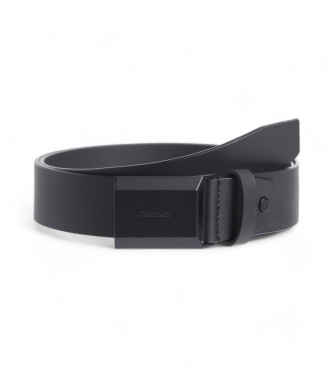 Calvin Klein Adjustable leather belt black