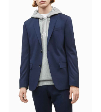 Calvin Klein Schmal geschnittener Blazer CK blau