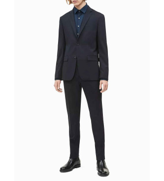 Calvin Klein Blazer slim CK navy