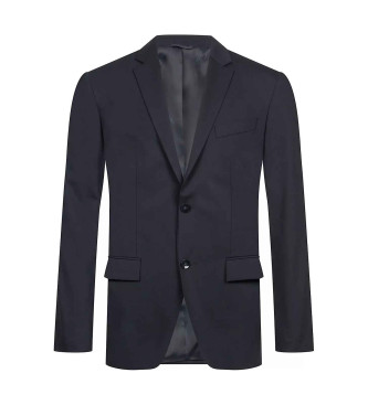 Calvin Klein Blazer aderente CK blu scuro