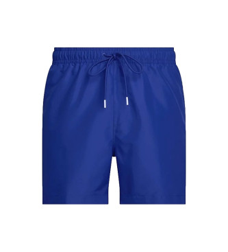 Calvin Klein Mittellanger Badeanzug mit blauem Kordelzug
