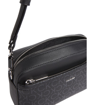 Calvin Klein Bandolera con logo convertible negro