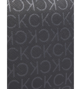 Calvin Klein Bandolera con logo convertible negro