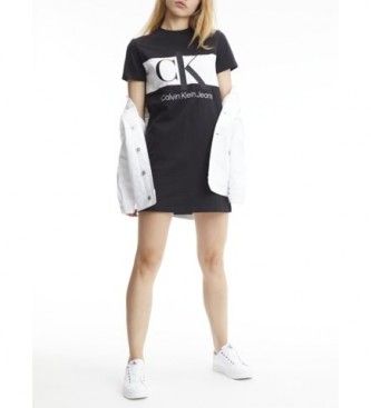 Calvin Klein Blocking vestito nero, bianco - Esdemarca Store moda,  calzature e accessori - migliori marche di scarpe e scarpe firmate