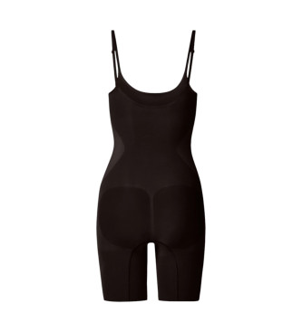 Calvin Klein Bodysuit extra-rigido senza cuciture nero Secure Sculpt