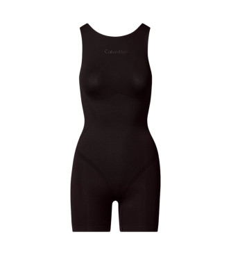 Calvin Klein Icon Shapewear črna brezšivna oblikovalka telesa Icon Shapewear črna