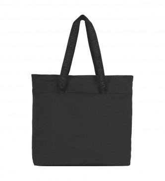 Calvin Klein Bolsa Tote bag negro -38x37x7,5cm-