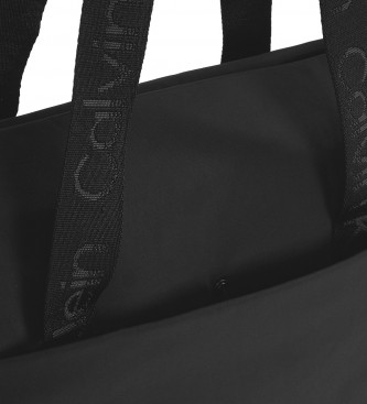 Calvin Klein Borsa tote nera -38x37x7.5cm-