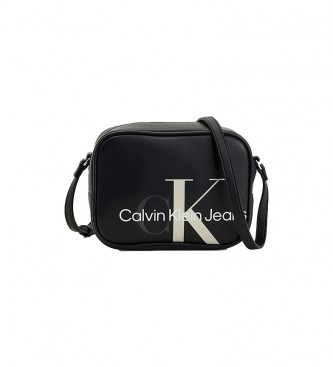 Calvin Klein Sac à bandoulière noir Sculpted Monkey -13x18x7cm