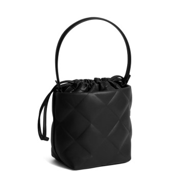 Calvin Klein 2 in 1 quilted bag bag black