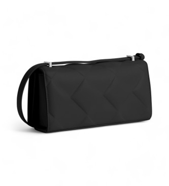 Calvin Klein Black quilted convertible shoulder bag