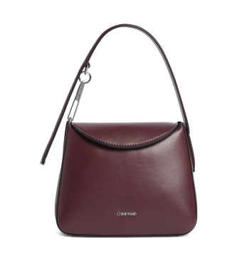 Calvin Klein Maroon square shoulder bag