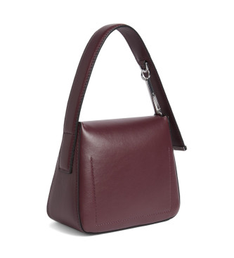 Calvin Klein Sac  bandoulire carr marron