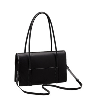 Calvin Klein Linn shoulder bag black