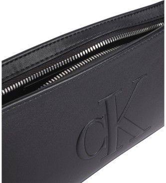 Calvin Klein Shoulder bag Pouch25 Deboss black