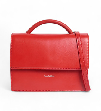 Calvin Klein Bolso de mano bandolera rojo