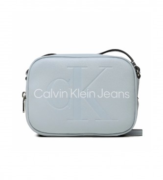 Calvin Klein Jeans Logotipo CK mini saco azul