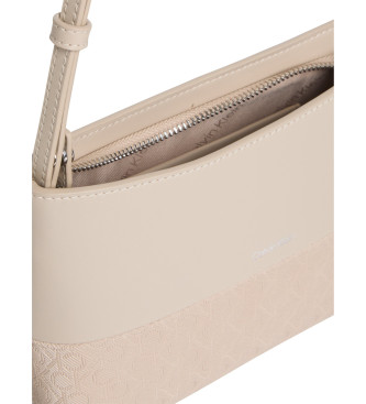 Calvin Klein Bolso Mixmedia beige