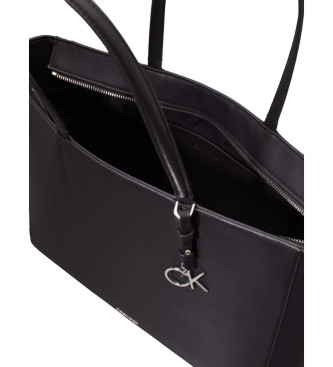 Calvin Klein Borsa tote riciclata nera