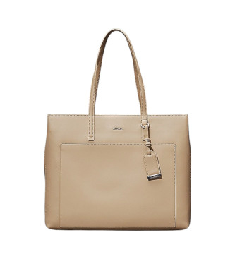 Calvin Klein Sac  main moyen avec pochette brune